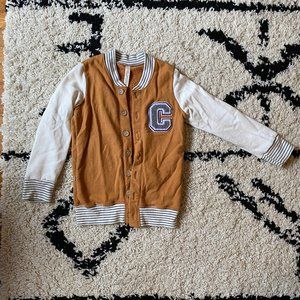 Childhoods clothing kids track jacket, size 6/7